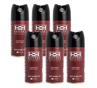 Rapport Deodorant Body Spray, Every-Day Fragrance for Him, Multi-Pack, 6 x 150ml (Classic)