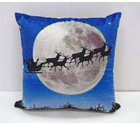 Rapport Flying Sleigh Christmas Cushion Cover