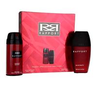 RAPPORT GIFT SET 100ML AFTERSHAVE & 150ML BODY SPRAY - NEW BOX & SEALED - UK