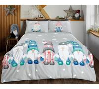 Rapport Gonk Family Reversible Duvet Cover Set Winter/christmas Bedding