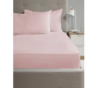 Rapport Home 56P Polycotton Housewife Pillowcase Pair (75 x 50 cm) in Pink | Size: Standard Pillow Case Rapport Home Pink Standard Pillow Case