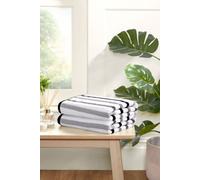 Rapport Home Amalfi Bath Towel Pure Cotton Black