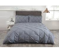 Rapport Home Balmoral Duvet Set, Single-Silver, Polyester-Cotton