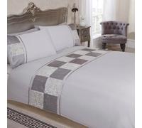 Rapport Home Batiste Polycotton Duvet Cover Set With Pillowcase in Beige | Size: King Rapport Home Beige King