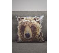Rapport Home Big Bear Polyester Cushion Cover (43x43) Multicolor | Size: 43 cm x 43 cm Rapport Home Multicolor 43 cm x 43 cm
