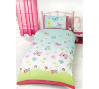 Rapport Home Butterfly Garden Duvet Set Double Multi, Multi