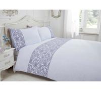 Rapport Home Double Butterfly Duvet Set - Grey