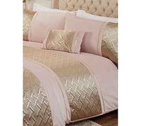 Rapport Home Super King Capri Duvet Set - Blush