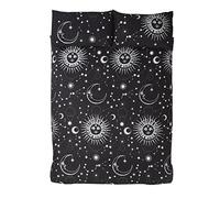 Rapport Home Celestial Duvet Cover Bed Set, Polycotton, Black, 2 pcs , Single