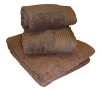 Rapport Home Chatsworth Bath Sheet Pure Cotton Choc