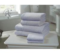 Rapport Home Chatsworth Bath Towel Pure Cotton Blue