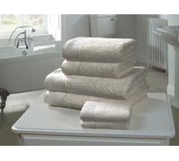 Rapport Home Chatsworth Bath Towel Pure Cotton Silver