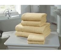 Rapport Home Chatsworth Bath Towel Pure Cotton Yellow