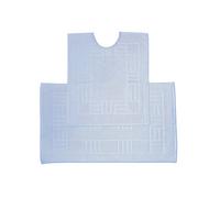 Rapport Home Chatsworth Cotton Pedestal Mats Blue