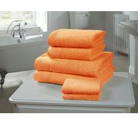 Rapport Home Chatsworth Hand Towel Pure Cotton Tangerine