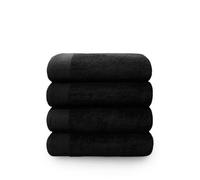 Rapport Home Chatsworth Pure Cotton Super Sheet Towel Black