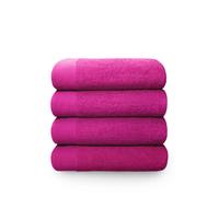 Rapport Home Chatsworth Pure Cotton Super Sheet Towel Fuschia