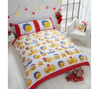 Rapport Home Christmas Icons Polycotton Duvet Set With Pillowcase