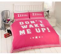 Rapport Home Don't Wake Me Up Polycotton Duvet Set With Pillowcase