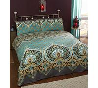 Asha Emerald Duvet Set - Double