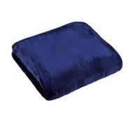 Rapport Home Luxury Dyed Mink Throw Blanket (200 x 240 cm) Navy
