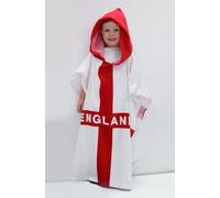 Rapport Home England Hooded Beach Towel (White)