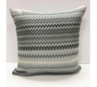 Rapport Home Rapport Enzo Cushion Cover 43x43, Polyester, Charcoal, 43x43cms