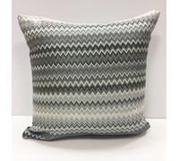 Rapport Home Enzo Cushion Cover (43x43 cm) in Charcoal | Size: 43 cm x 43 cm Rapport Home Charcoal 43 cm x 43 cm