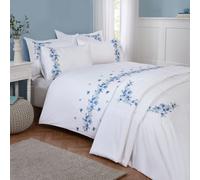 Rapport Home Floral Bedspread - Floral Ribbon Bedspread with Pillow Shams (254x254cm)