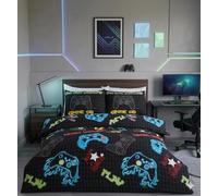 Rapport home Gamer Single Duvet Cover Set - Premium Microfibre Bedding, Vibrant