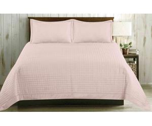 Rapport Home Harris Polyester Check Duvet Set With Pillowcase