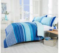 Havana Polycotton Duvet with Pillowcase Rapport Home Teal Super King