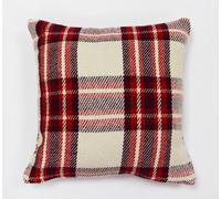 Rapport Home Highland Check Cushion Cover (43x43) in Red | Size: 43 cm x 43 cm Rapport Home Red 43 cm x 43 cm