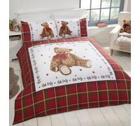 Rapport Home Hug Me Bear Polycotton Duvet Set With Pillowcase