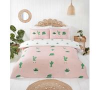 Rapport Home I Will Survive Multi Duvet Cover Set Cactus Themed Single Bedding Set