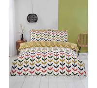 Rapport home Jules Floral Microfibre Duvet Cover Set Double | Luxurious Softness & Easy Care Bedding for Ultimate Bedroom Comfort & Style | Multicoloured