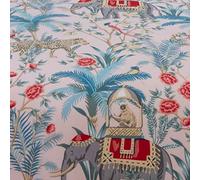Exotic Jungle Elephant Expedition Single Duvet Cover Set Reversible Bedding