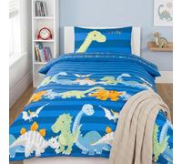 Rapport Home Furnishings Rapport Home Dinosaur Duvet Set Blue Toddler, Blue