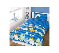 Rapport Home Furnishings Rapport Home Dinosaur Duvet Set Blue Toddler, Blue