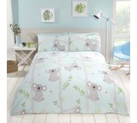 Rapport Home King Duvet Cover Set - Fun Koala 3 Piece Bedding Set