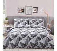 Rapport Home Leo Polycotton Duvet Set With Pillowcase