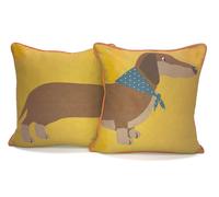 Rapport Home Long Sausage Dog Cushion Cover Multi (43x43) | Size: 43 cm x 43 cm Rapport Home Multicolor 43 cm x 43 cm