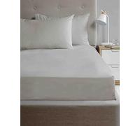 Rapport Home Microfibre Housewife Pillow Cases 2 Pack with Envelope Closure - Plain Grey Pair of Pillowcases