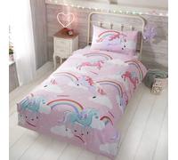 My Little Unicorn Single Duvet Cover And Pillowcase Set