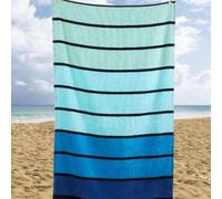 Rapport Home Ultra Absorbent Ombre Stripes Beach Towel