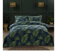 Palma Duvet Set Rapport Home Green Single