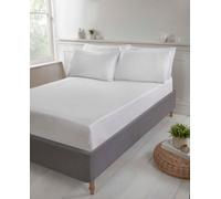 Rapport Home PH Housewife Pillowcase Pair in White | Size: Standard Pillow Case Rapport Home White Standard Pillow Case