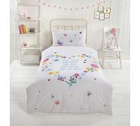 Rapport Home PH Butterflies & Bees Duvet Cover Set with Pillowcase in White | Size: Double Rapport Home White Double