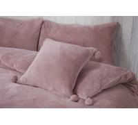 Rapport Home Pom Pom Fleece Cushion Cover (43X43)