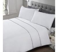 Rapport Home Pom Poms Polycotton Duvet Set With Pillowcase